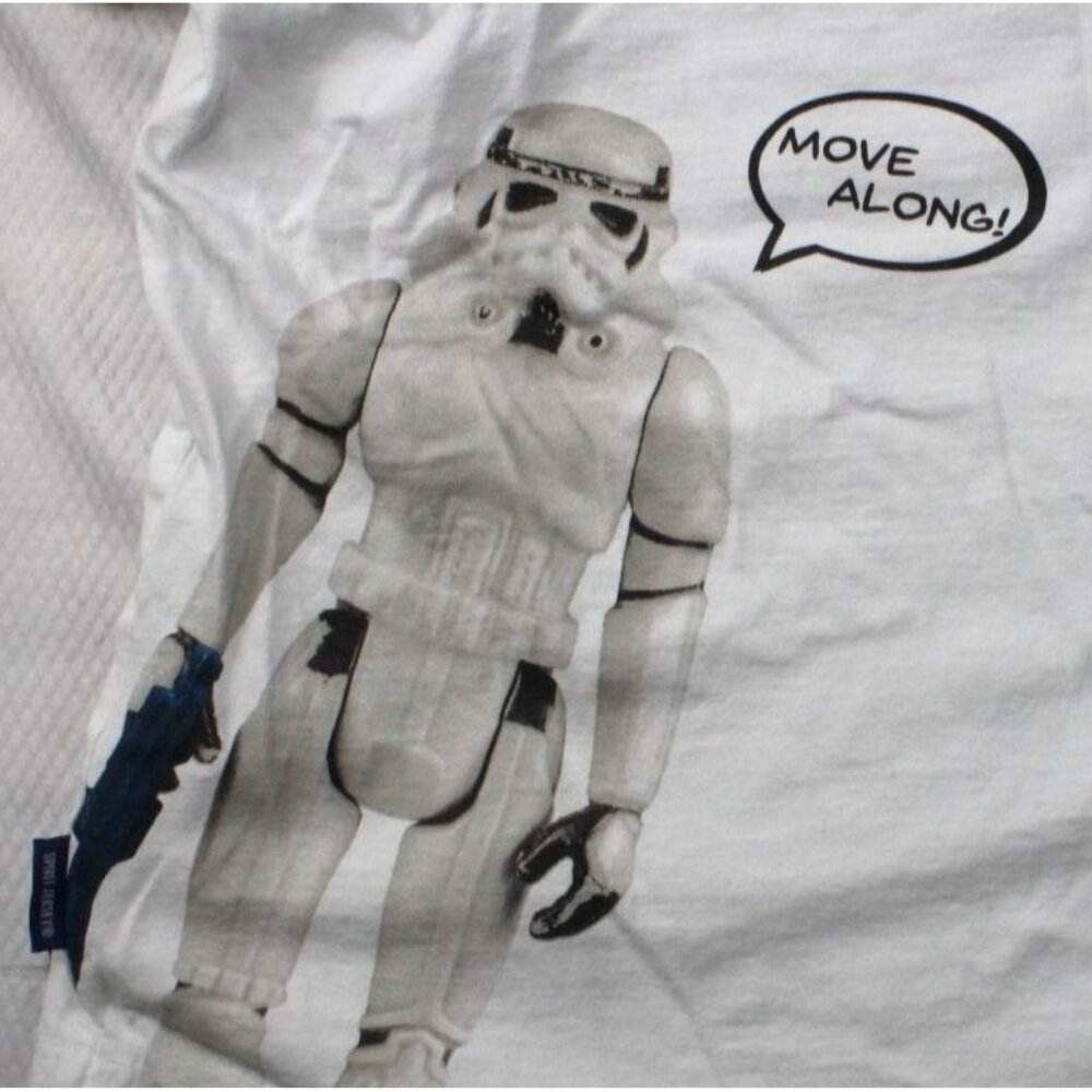 Star Wars Color Block Spirit Jersey Vintage Action Figures Long Sleeve Shirt Cot - Picture 9 of 11